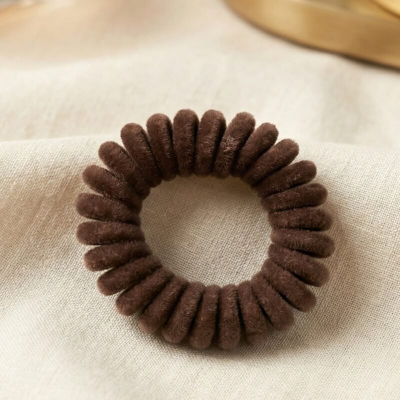 hair-band-2.jpg Soft Stretchable Telephone Wire Hair Band � No Crease & Secure Fit