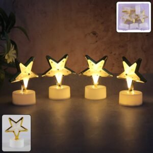 image_1.jpg Star Shaped Flameless LED Candles – Set of 4 for Home Decor