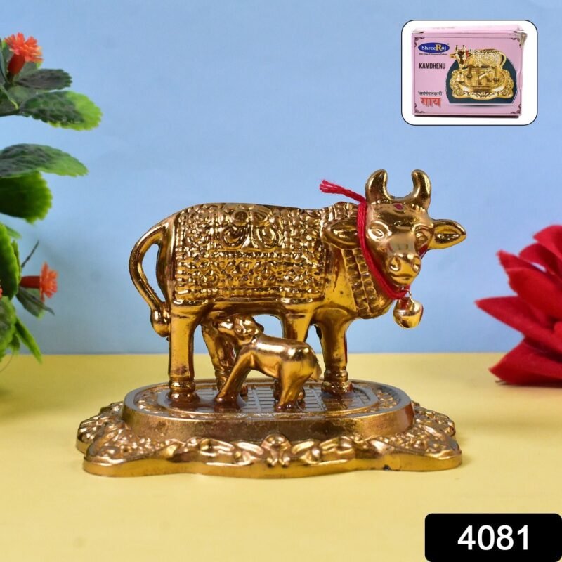 image_2-30.jpg Golden Metal Kamdhenu Cow Showpiece – Spiritual Home Decor