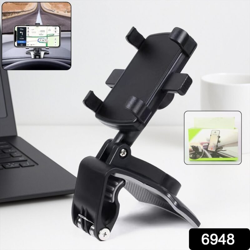 Universal Mobile Phone Holder – Secure Clip with 360° Rotation