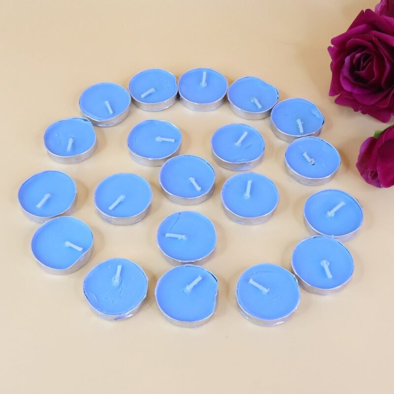 Tea Light Candles Set – 20 Multicolor Flameless Candles