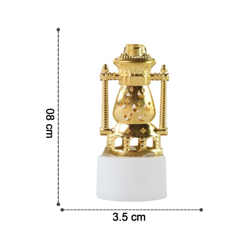 Flameless LED Tealights – Vintage Lantern Style (Set of 4)