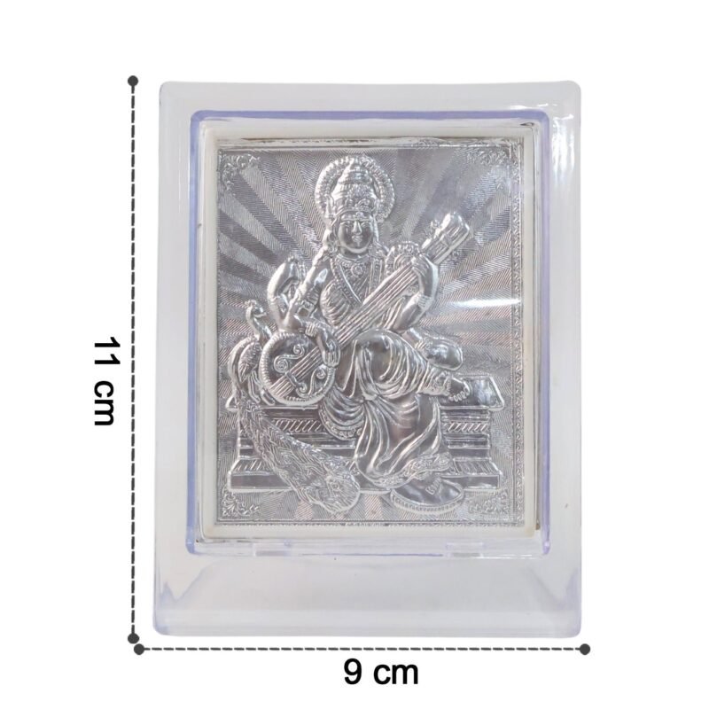 image_4-22.jpg Silver Saraswati Maa Photo Frame – Elegant Spiritual Decor