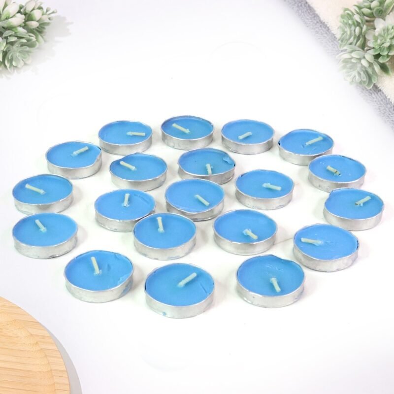 Tea Light Candles Set – 20 Multicolor Flameless Candles