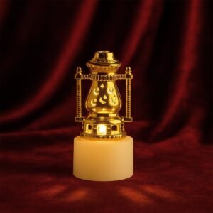 Flameless LED Tealights – Vintage Lantern Style (Set of 4)