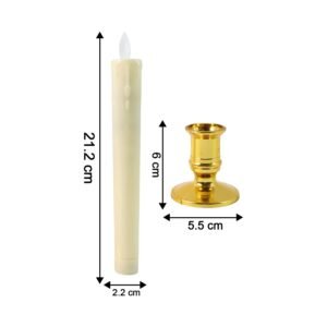 image_7-7.jpg LED Flameless Taper Candles – Set of 2 Realistic Flickering Lights