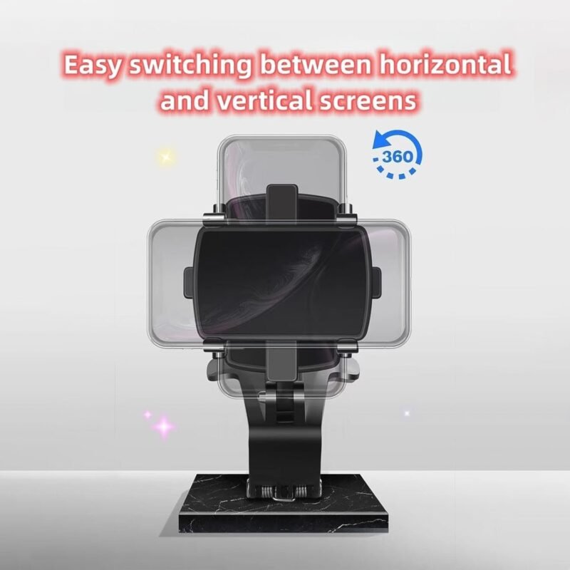 Universal Mobile Phone Holder – Secure Clip with 360° Rotation