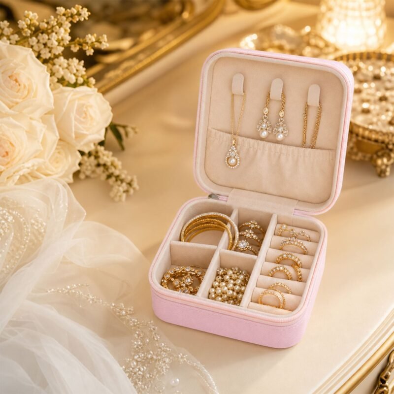 jewelry-box-1-03.jpg Travel Jewellery Box – Portable PU Leather Organiser | LilyGleam