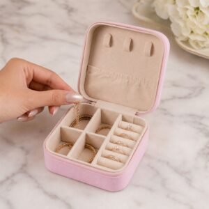 jewelry-box-1-05.jpg Travel Jewellery Box – Portable PU Leather Organiser | LilyGleam