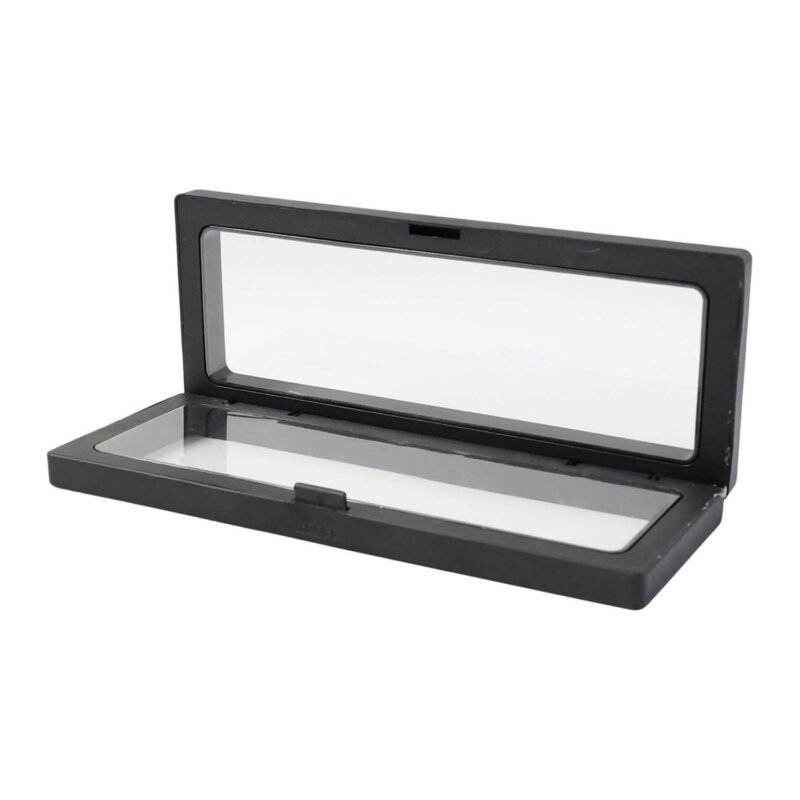 Transparent Floating Jewelry Display Box – 18x7 cm Magnetic Case