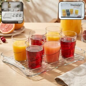 Glass Serving Set � Elegant & Multipurpose for Home Use
