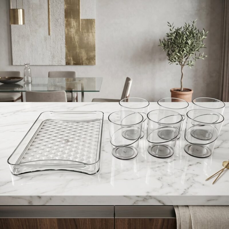 Glass Serving Set � Elegant & Multipurpose for Home Use