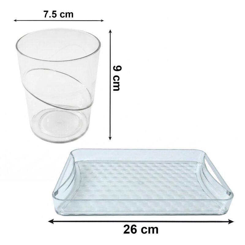 Glass Serving Set � Elegant & Multipurpose for Home Use