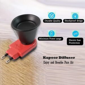 kapoordani-02.jpg Electric Kapoor Dani Diffuser – Smoke-Free Camphor for Pure Air