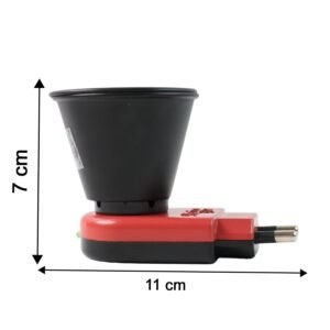 kapoordani-size.jpg Electric Kapoor Dani Diffuser – Smoke-Free Camphor for Pure Air