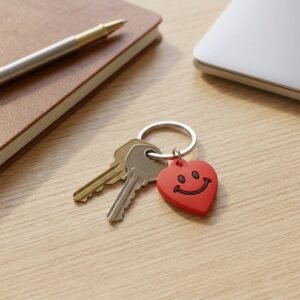 keychain2_c44f50ca-2a50-40d3-8868-101dd771a1f2.jpg Heart-Shaped Smile Keychains – Vibrant & Durable Accessory Set