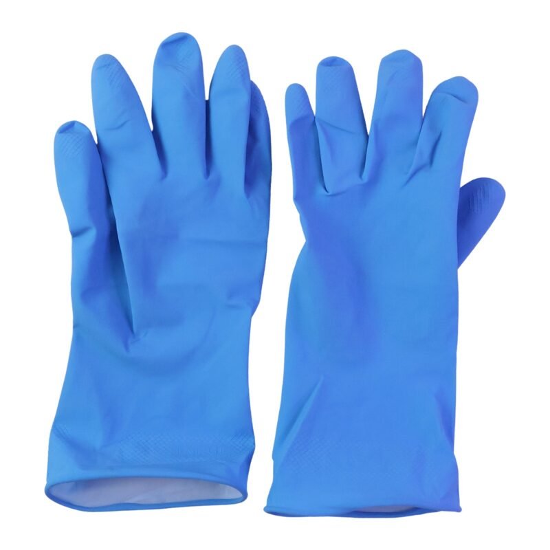 Waterproof Rubber Cleaning Gloves � Durable & Reusable Kitchen Gloves