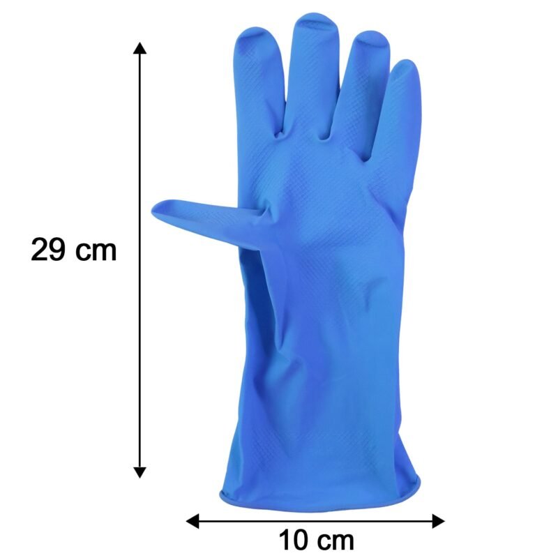 Waterproof Rubber Cleaning Gloves � Durable & Reusable Kitchen Gloves
