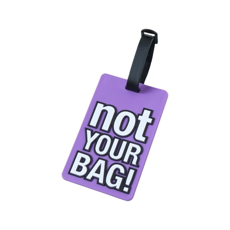 Luggage Tag – Bold ‘Not Your Bag’ for Quick Identification