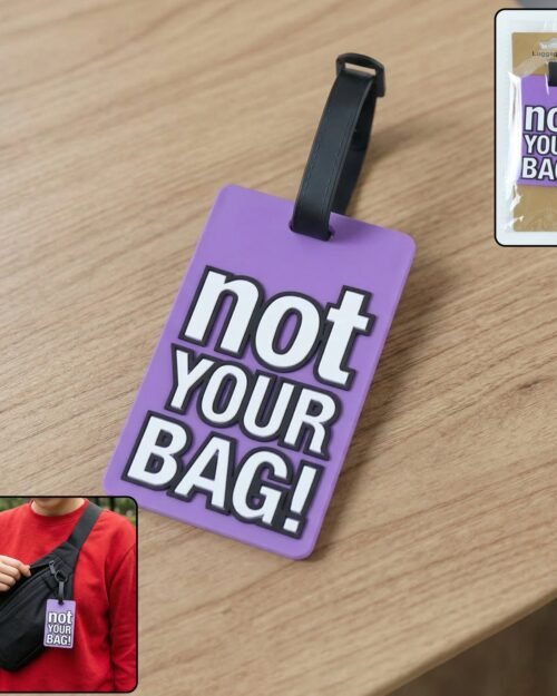 Luggage Tag – Bold ‘Not Your Bag’ for Quick Identification