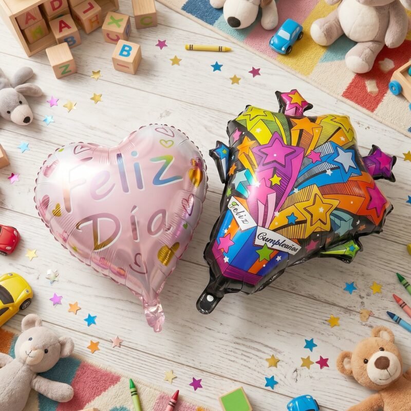 Feliz Dia Celebration Foil Balloon � Vibrant Party Decor
