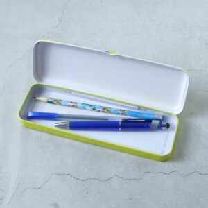 Cartoon-themed Metal Pencil Box – Cute & Durable School Storage