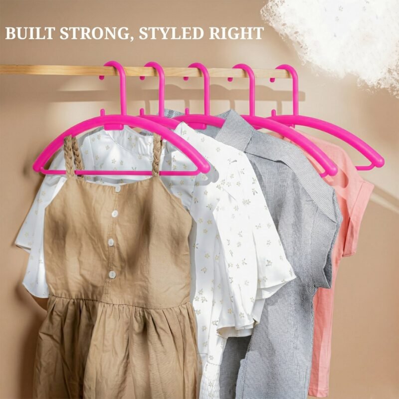 Plastic Clothes Hanger – Space-saving & Durable Wardrobe Organizer