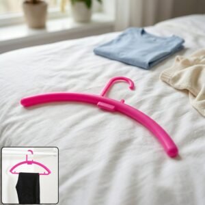 Plastic Clothes Hanger – Space-saving & Durable Wardrobe Organizer