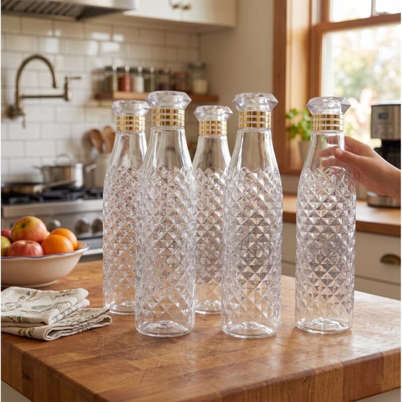 Water Bottle Set � Stylish 1000ml Capacity for Daily Use