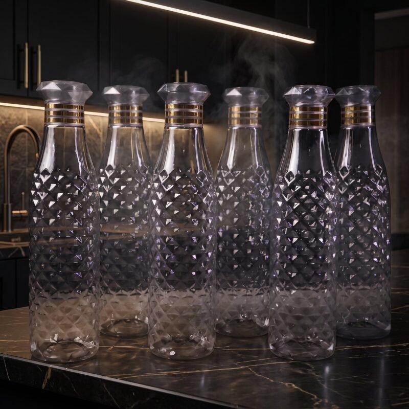 Water Bottle Set � Stylish 1000ml Capacity for Daily Use