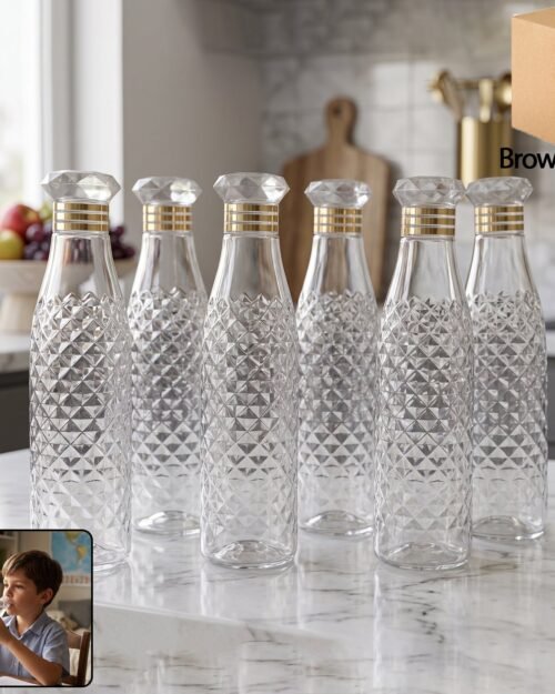 Water Bottle Set � Stylish 1000ml Capacity for Daily Use