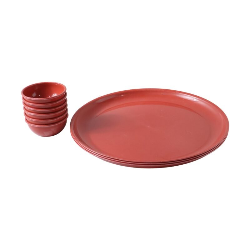 plateandbowl-04.jpg Multipurpose Serving Plate and Bowl Set – Durable & Stylish for Daily Use