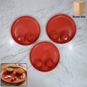 plateandbowl-WOSKU-01.jpg Multipurpose Serving Plate and Bowl Set – Durable & Stylish for Daily Use