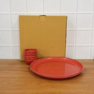 plateandbowl-live.jpg Multipurpose Serving Plate and Bowl Set – Durable & Stylish for Daily Use