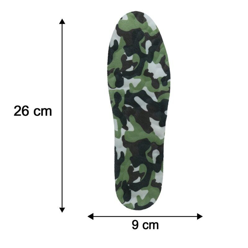 shoeinsoles10-size.jpg Comfort Fit Shoe Insole � Soft, Supportive & Shock Absorbing