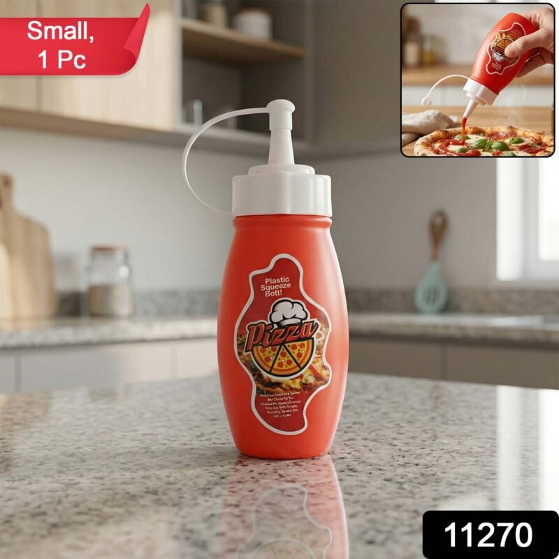 sku_3115eeee-0aa7-41bf-9b64-2750e70ed062.jpg Small Plastic Squeeze Sauce Bottle � Easy dispensing for condiments