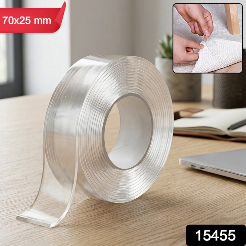 sku_3168af35-4d72-4a51-b8a1-a43c7dc6f6b1.jpg Heavy Duty Transparent Nano Adhesive Tape – Reusable & Strong Grip
