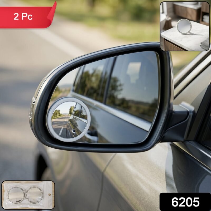 sku_4f823ef3-5d55-43a6-8c7b-a47bfe8a96cc.jpg 360� Adjustable Blind Spot Mirror � Wide Angle for Safer Driving