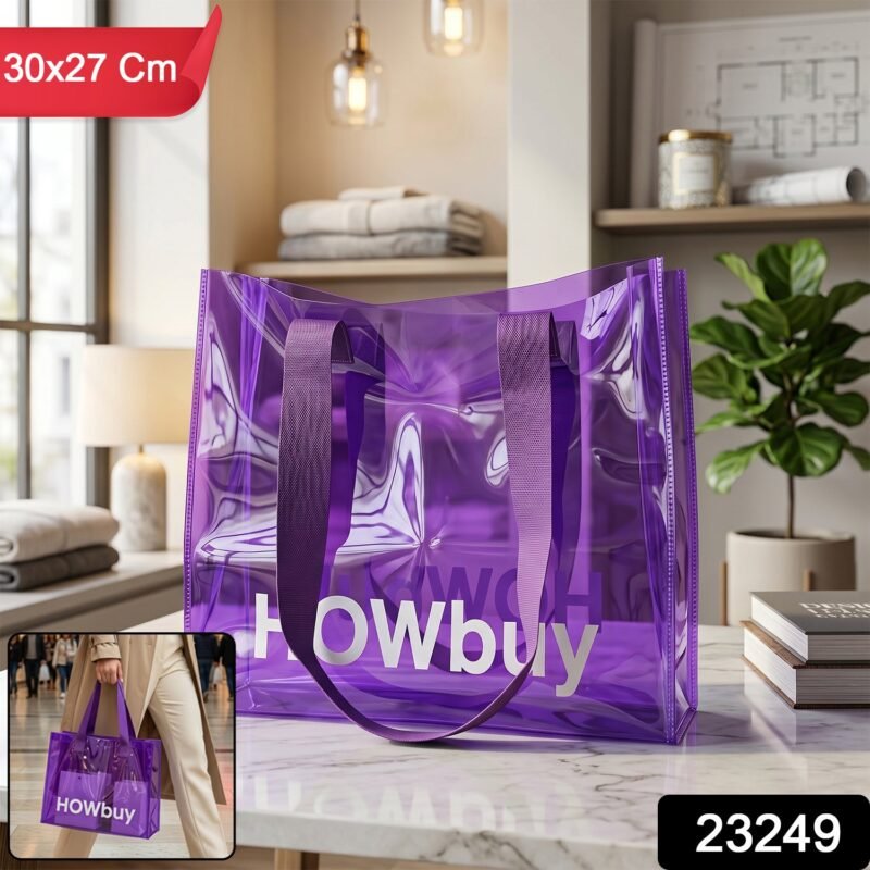 Transparent Carry Bag � Durable Eco-Friendly & Stylish Tote