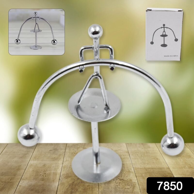 sku_6d00535c-350a-49ea-a85e-a08e58713a2d.jpg Mini Steel Balance Toy – Perpetual Motion Desk Decor | BlissDolly
