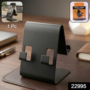 Foldable Metal Mobile & Tablet Stand – Sturdy and Portable Design