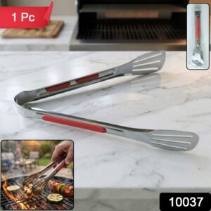 Stainless Steel Multi-Purpose Kitchen Tongs – Heat-Resistant & Anti-Slip Grip