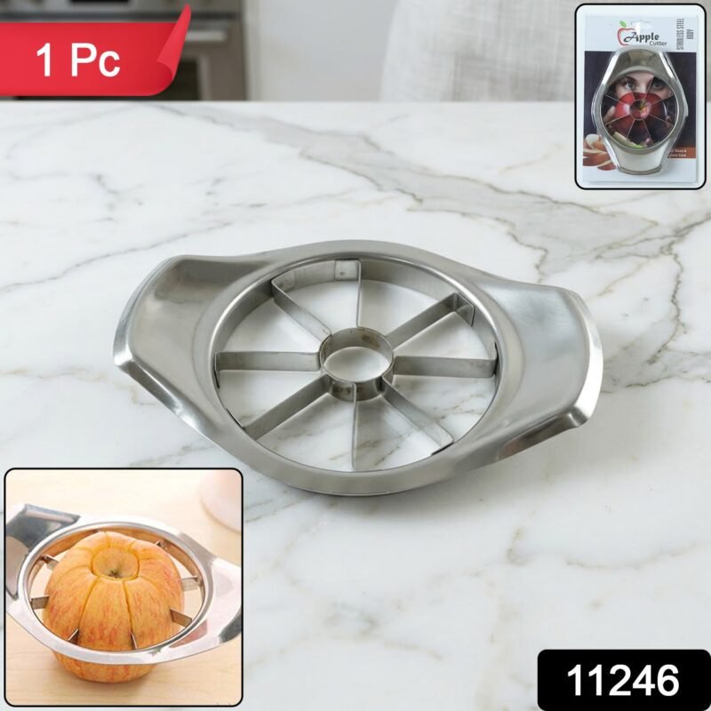 Heavy Duty Stainless Steel Apple Cutter & Slicer – Effortless & Precise