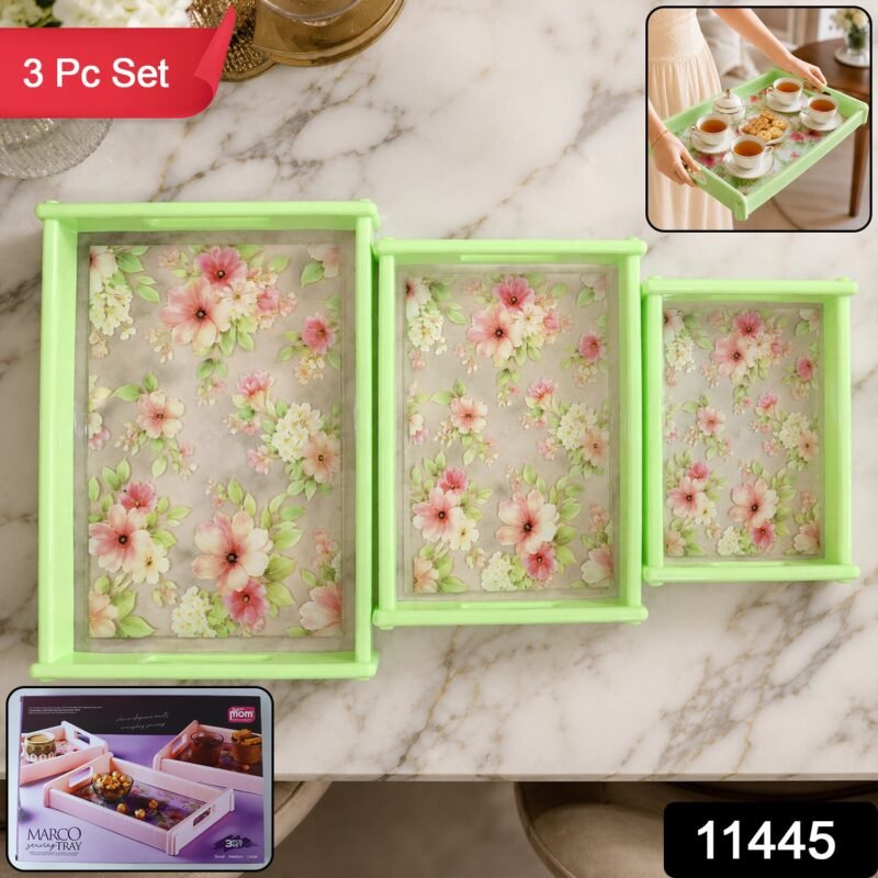 sku_912112f6-91c8-45a4-a8f3-a5a2b9d4922b.jpg Serving Tray Set � Elegant Floral Design with Side Handles