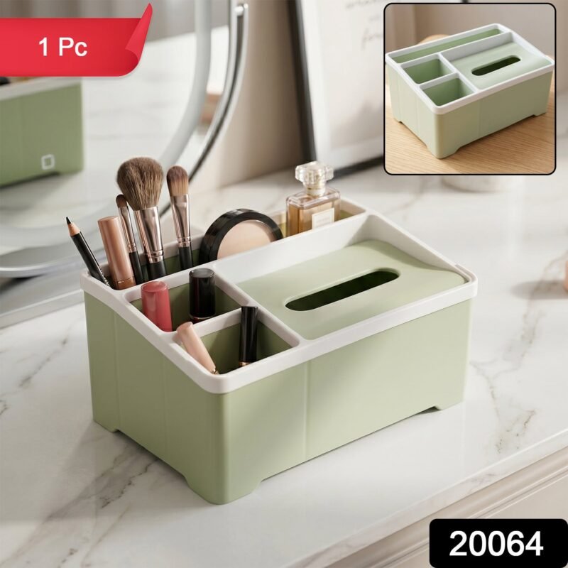 sku_930c3c84-a441-4b52-bcac-deefbc0b3b1f.jpg Multipurpose Plastic Organizer Box � Neat Storage with Tissue Holder