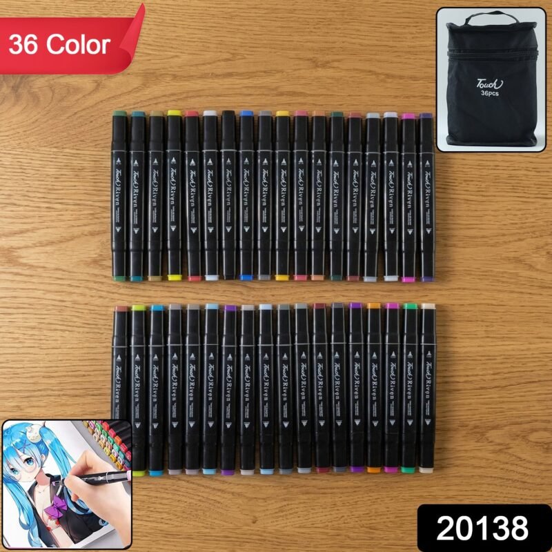 Markers Set – Vibrant Colors with Dual Tips for Artists