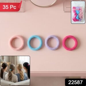 Elastic Hair Ties – Gentle, Durable & Convenient for Kids