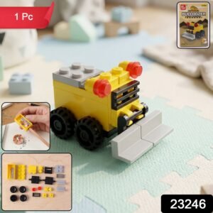 Cute Bulldozer Pencil Sharpener Toy � Fun & Durable Desk Accessory
