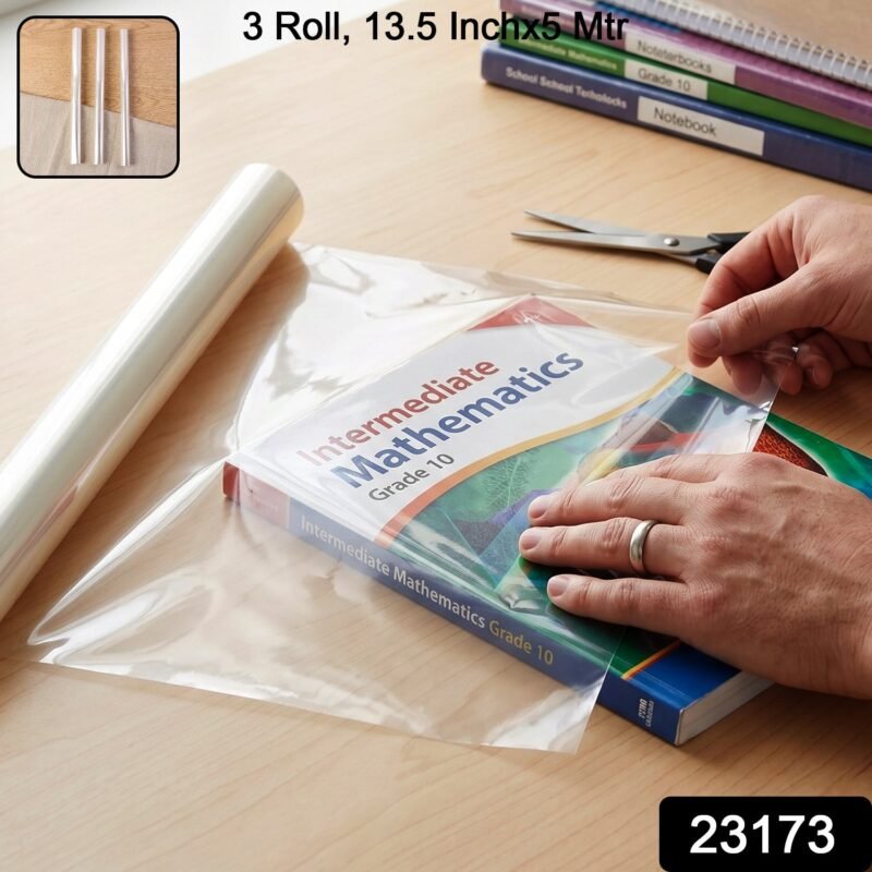 Book Cover Roll � Transparent Protective Film for School & Office