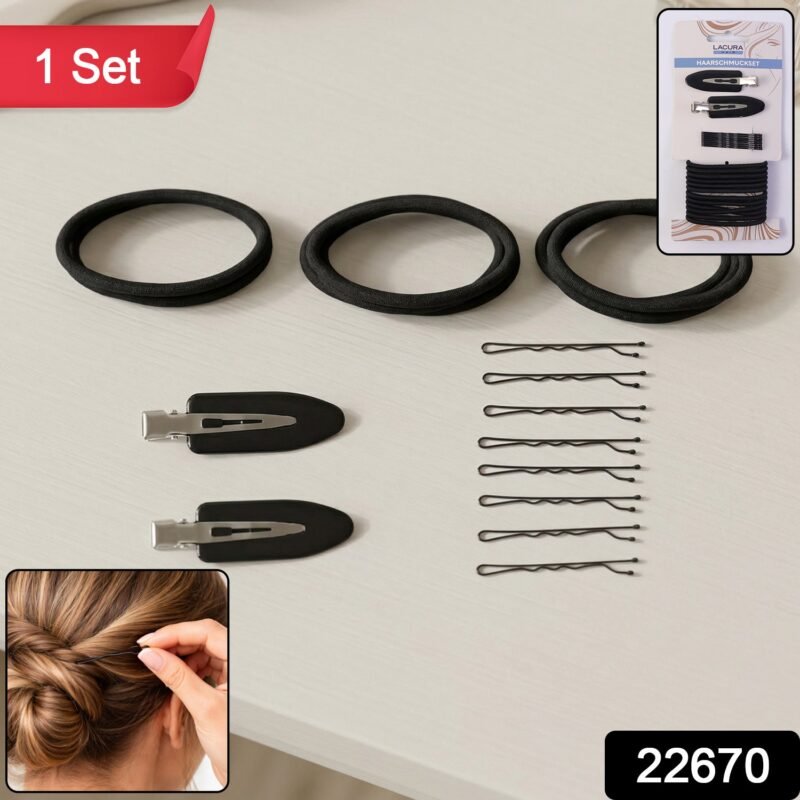 Multipurpose Hair Accessories Set – Daily Styling Essentials